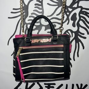 Betsey Johnson convertible handbag